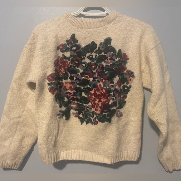 Vintage Northern Reflections Size Small cotton and wool blend sweater - Picture 1 of 5